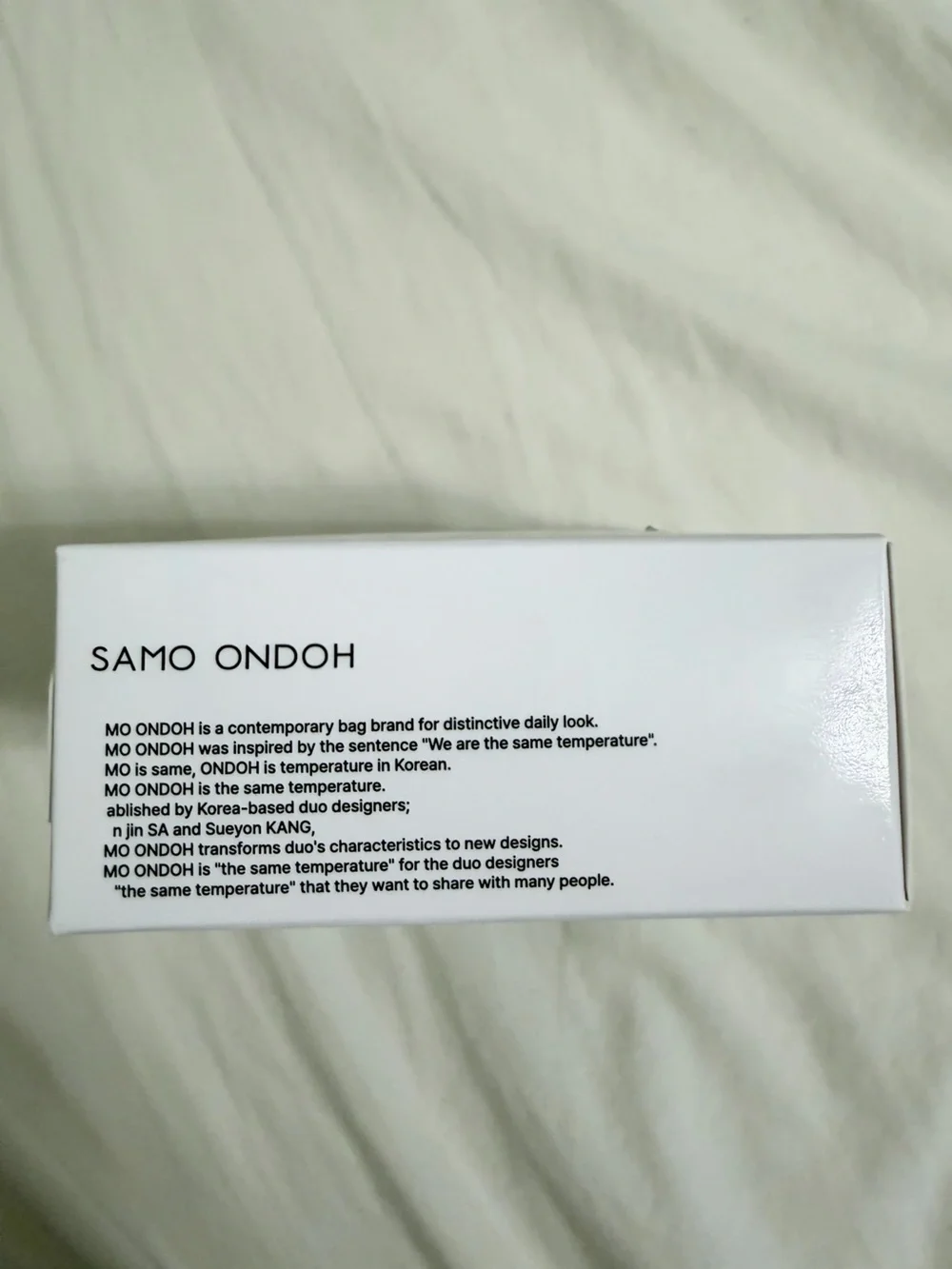 N/A samo ondoh
